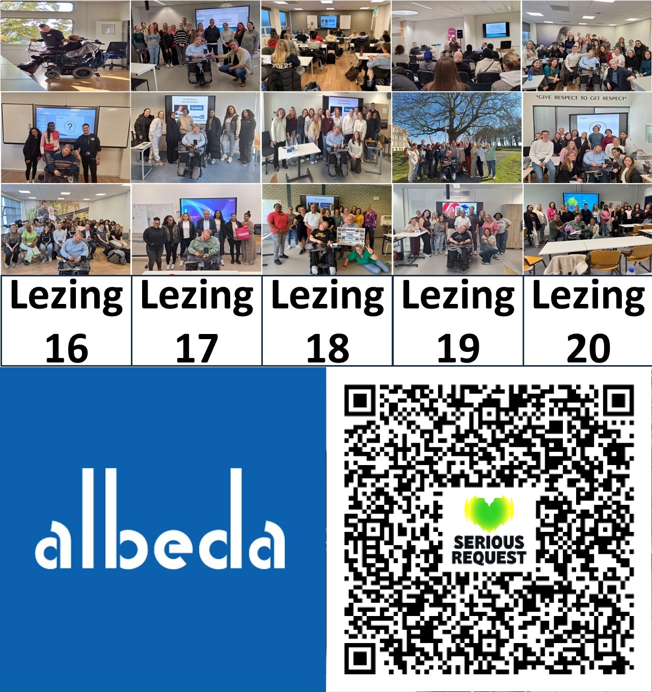 25-10-2025: Gastlessen, Serious Request en wat ik zelf in 1,5 jaar heb bereikt!